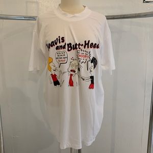 Vintage 90’s Bootleg NWOT Beavis and Butt-Head T-Shirt